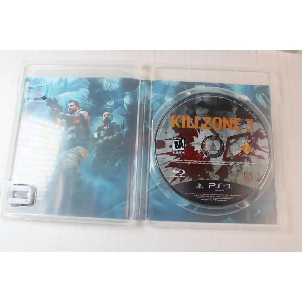 Killzone 2 & Killzone 3 Bundle (Sony PlayStation 3 PS3, 2009) Authentic, tested